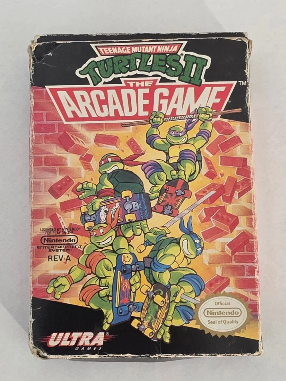 Teenage Mutant Ninja Turtles II: The Arcade Game (Nintendo NES, 1990)